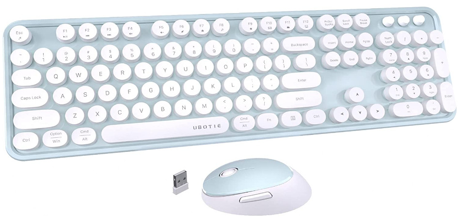 UBOTIE Wireless Keyboard Mouse Combos